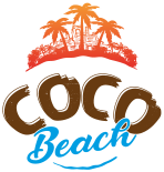 Logotipo Coco Beach Piscina de olas para niños y playa de arena - Siam Park Tenerife
