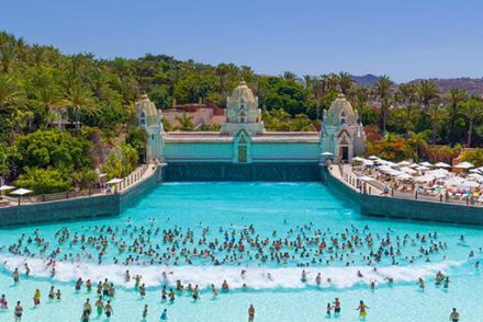 The Wave Palace Wave Pool Siam Park Tenerife